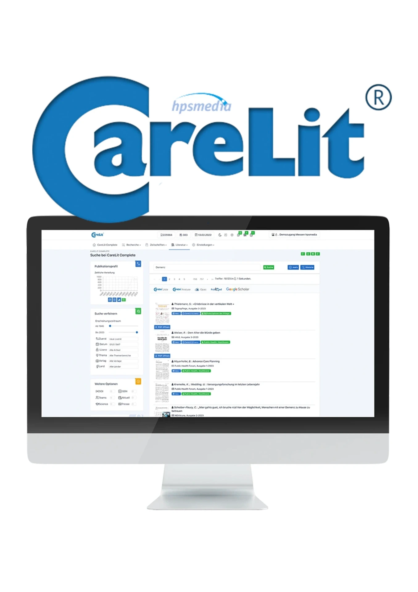 [carelit_test] CareLit APP Testzugang