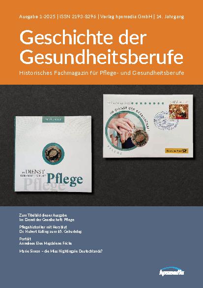[doc_326254] Geschichte der Gesundheitsberufe Heft 1-2025