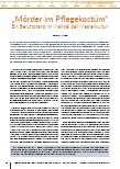 "Mörder im Pflegekostüm" Ein Berufsstand im Wandel der Medienkultur