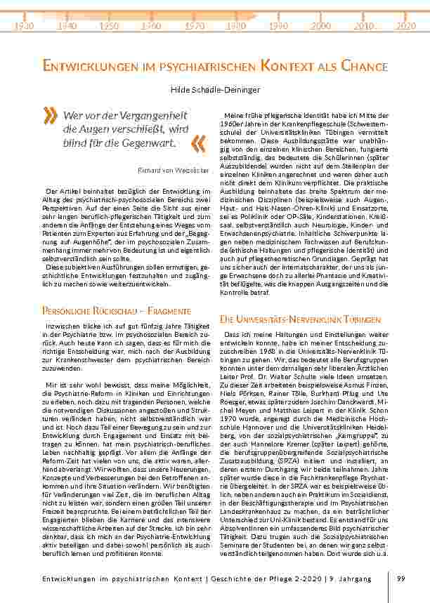[doc_207063] Entwicklungen im psychiatrischen Kontext als Chance