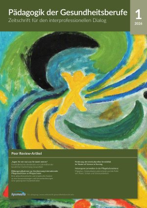 [doc_570989] Pädagogik der Gesundheitsberufe 1-2026 ganzes Heft