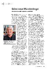 Keine neue Wunderdroge