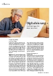 Digitalisierung - Fluch oder Segen für ältere Menschen?