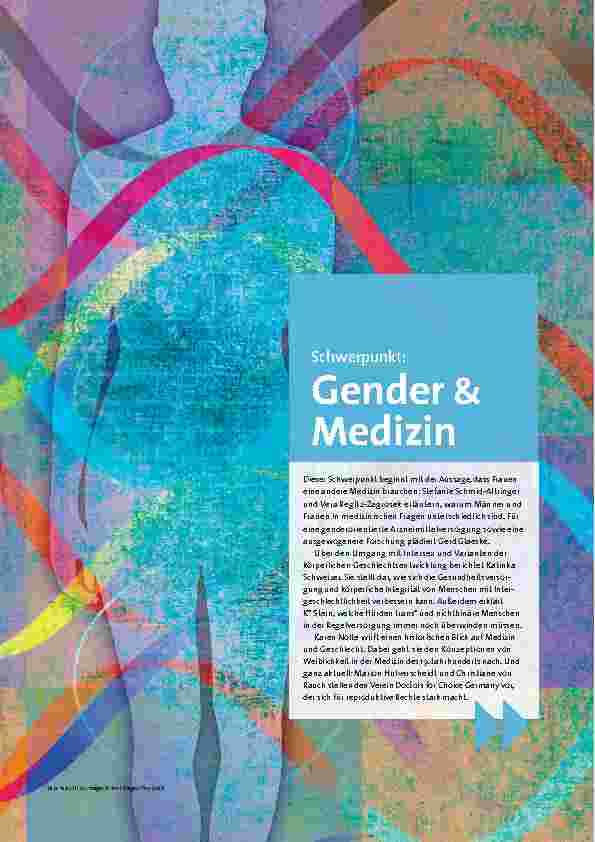 Kein kleiner Unterschied: Warum Frauen eine andere Medizin brauchen