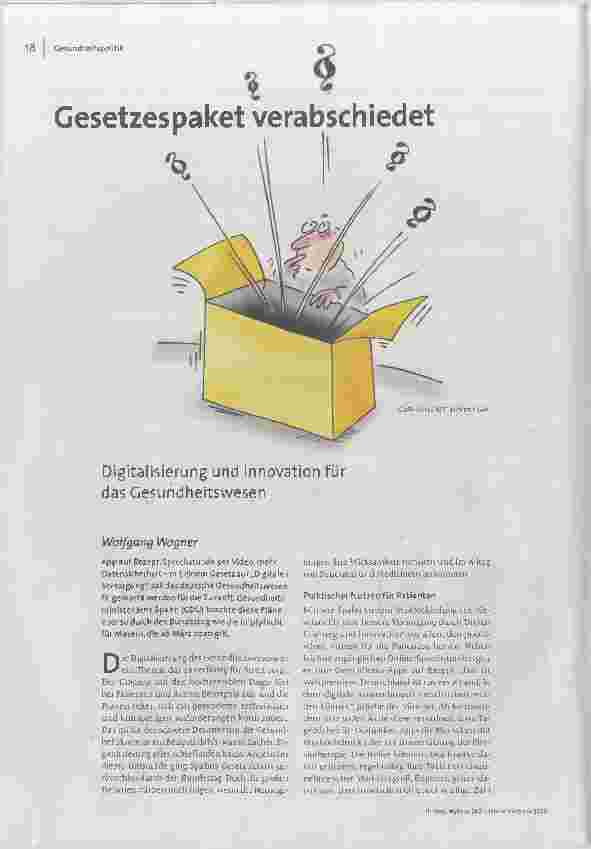 Gesetzespaket verabschiedet.