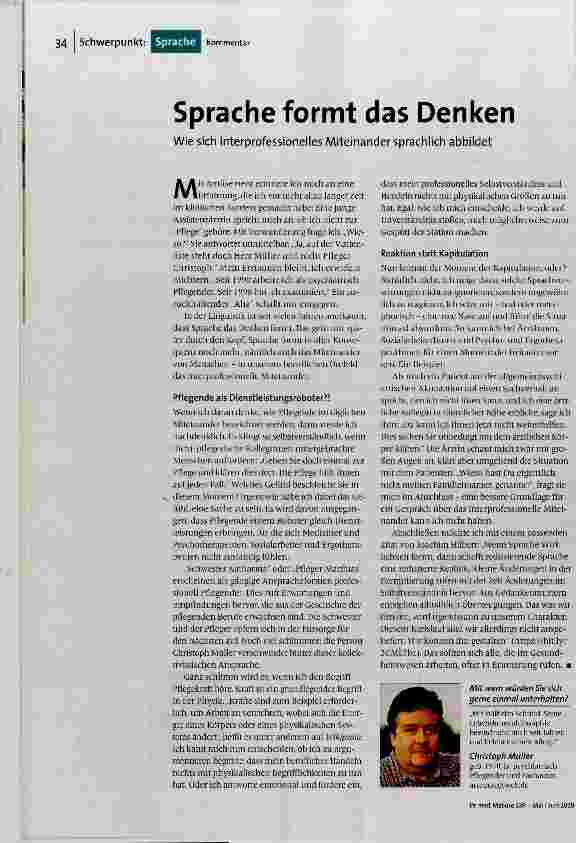 Sprache formt das Denken