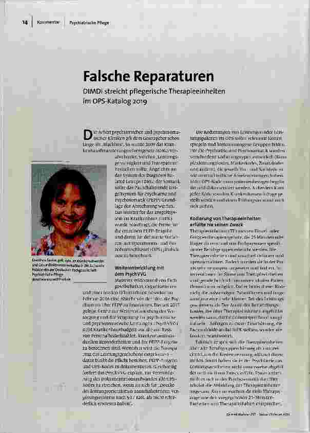 Falsche Reparaturen