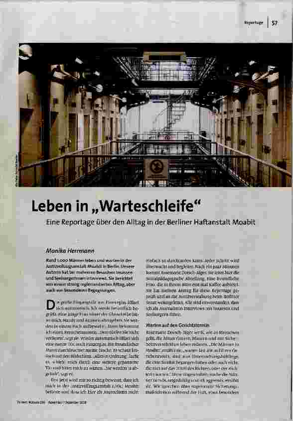 Leben in „Warteschleife