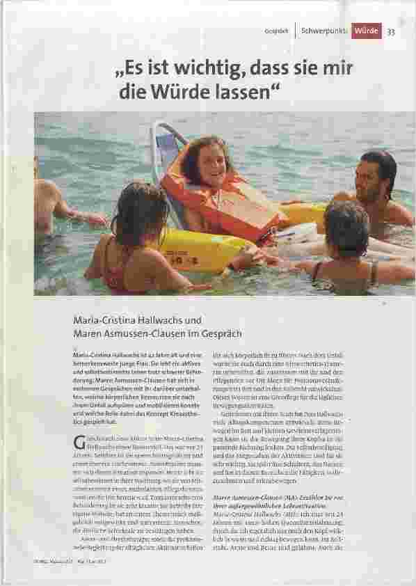 „Es ist wichtig, dass sie mir die Würde lassen“