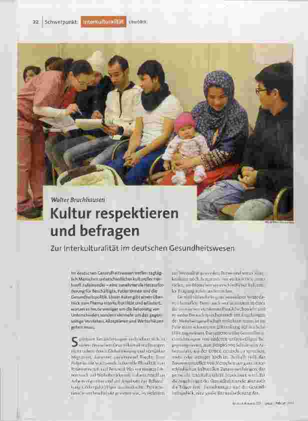 Kultur respektieren und befragen