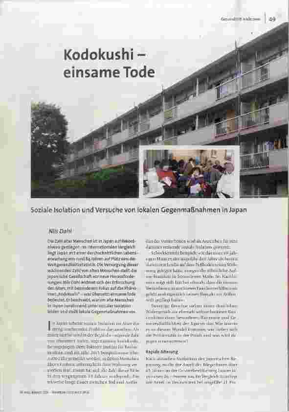 Kodokushi - einsame Tode