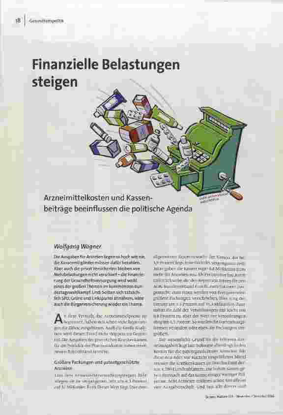 Finanzielle Belastungen steigen