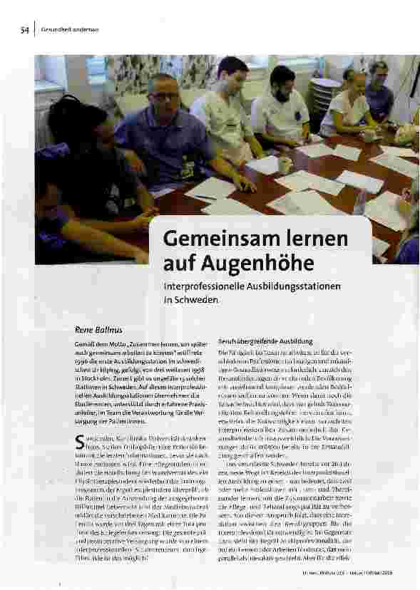 Gemeinsam lernen auf Augenhöhe