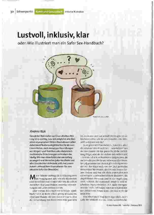 Lustvoll, inklusiv, klar