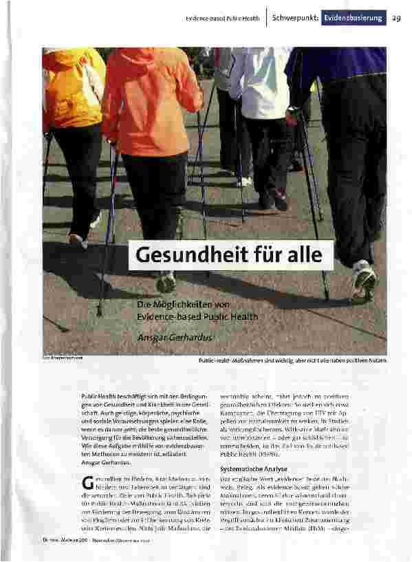 Gesundheit für alle