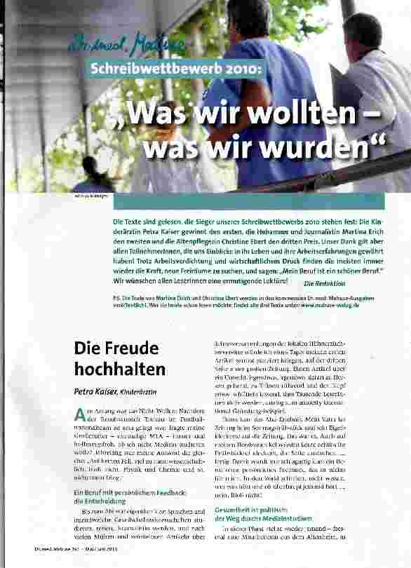 DieWas wir wolltenwas wir wurden