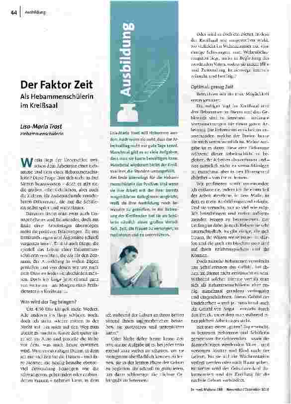 Der Faktor Zeit