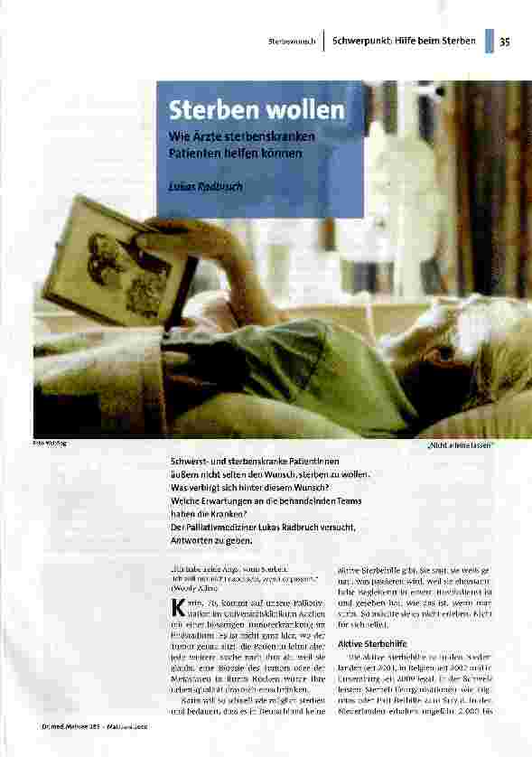 Sterben wollen