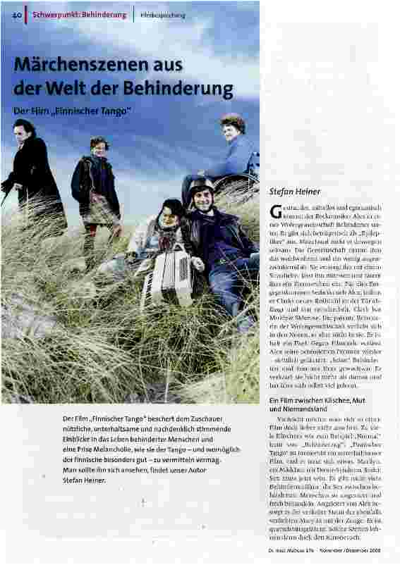 Märchenszenen aus der Welt der Behinderung