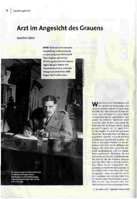 Arzt im Angesicht des Grauens