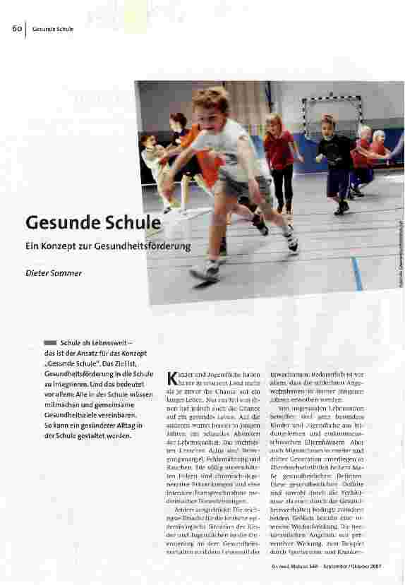 Gesunde Schule