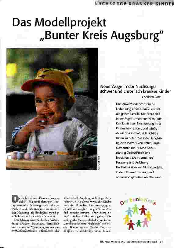 Das Modellprojekt Bunter Kreis Augsburg