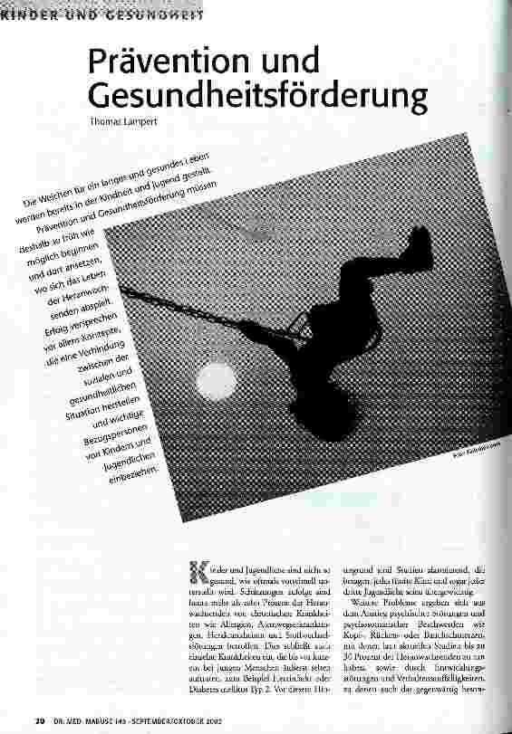 Prävention und Gesundheitsförderung