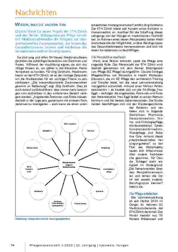 Wissen, was die anderen tun