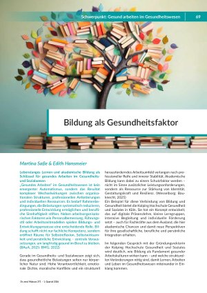 [doc_571701] Bildung als Gesundheitsfaktor