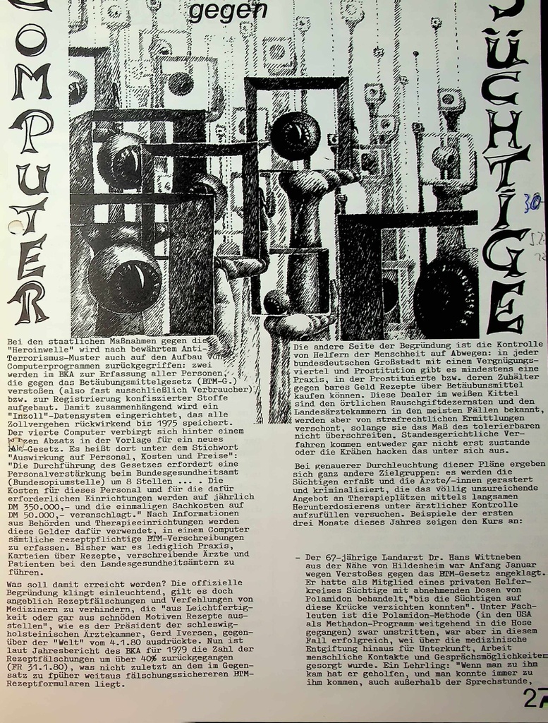 [doc_775386] Computer gegen Süchtige – Zeitschrift für alle Gesundheitsberufe